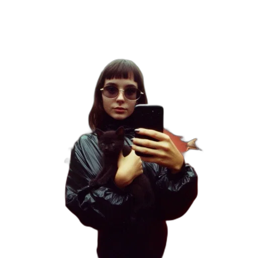 jacket, staff, face, dress transparent PNG cut-out