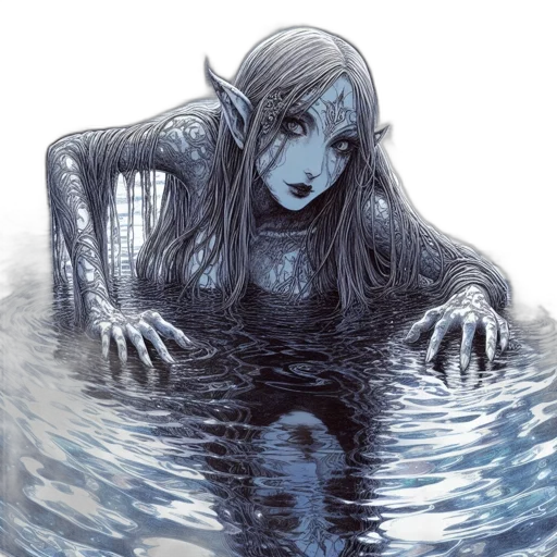 creature, comic book art, fantasy art, concept art transparent PNG cut-out