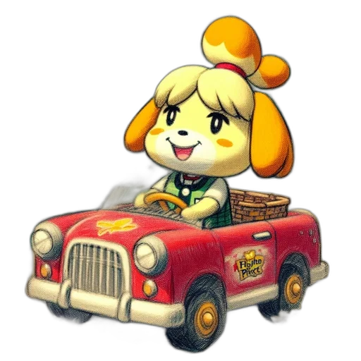 car, animal, staff, weapon transparent PNG cut-out