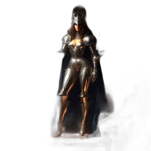 dress, robot, jewelry, sword transparent PNG cut-out