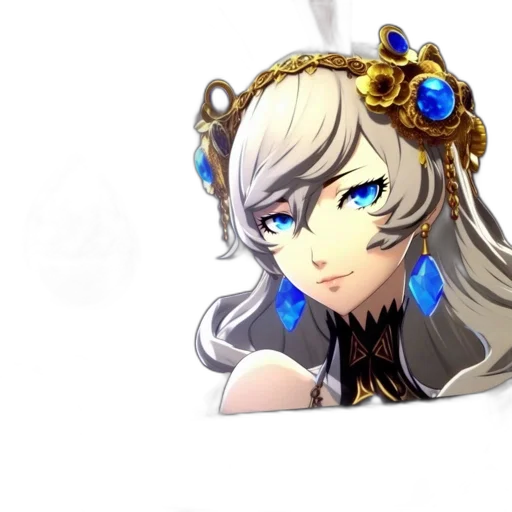 crown, staff, jewelry, face transparent PNG cut-out