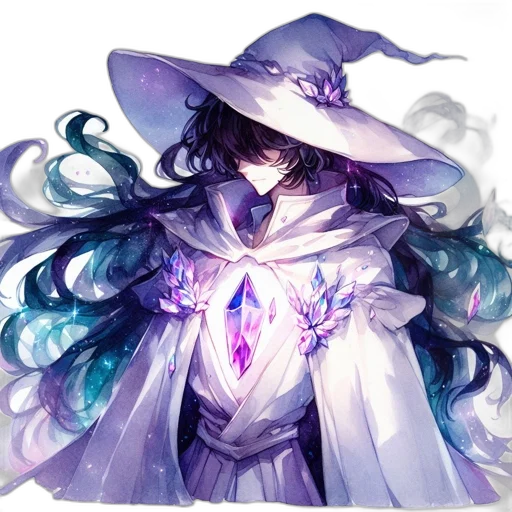 staff, hat, mask, dress transparent PNG cut-out