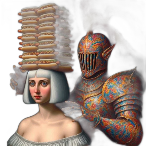 hat, robot, food, crown transparent PNG cut-out
