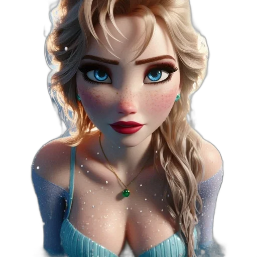 dress, jewelry, face, fantasy art transparent PNG cut-out