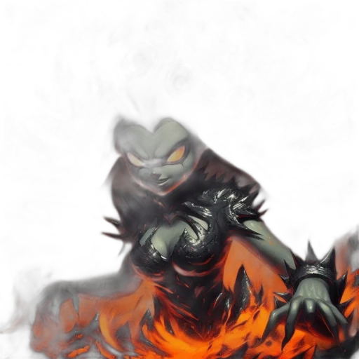 dragon, mask, creature, weapon transparent PNG cut-out