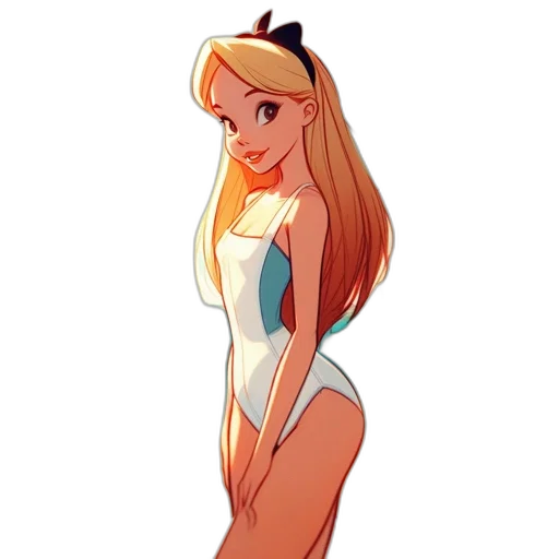 dress, cartoon, concept art, comic book art transparent PNG cut-out
