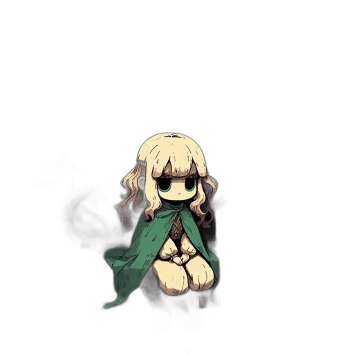 weapon, staff, dress, dragon transparent PNG cut-out