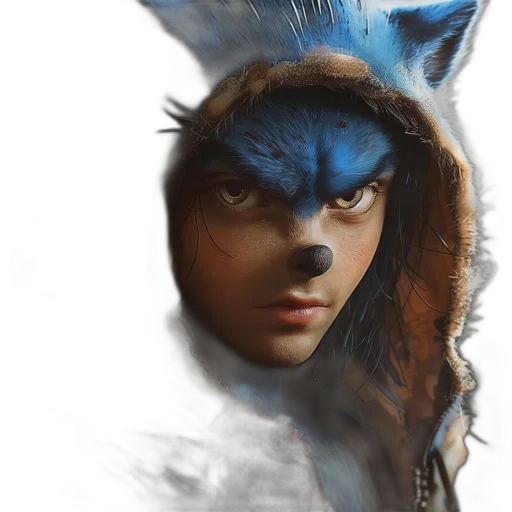 mask, creature, animal, face transparent PNG cut-out