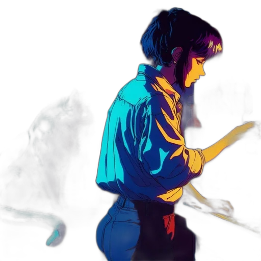 sword, staff, weapon, jacket transparent PNG cut-out