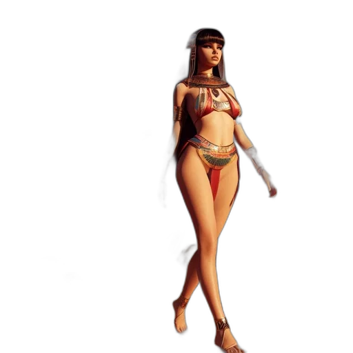 staff, concept art, fantasy art, 3d render transparent PNG cut-out