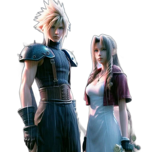 concept art, 3d render, fantasy art, two transparent PNG cut-out