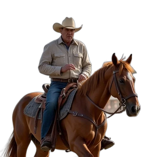 animal, hat, jacket, staff transparent PNG cut-out