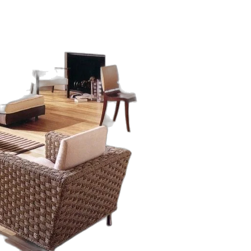 furniture, 3d render, photorealistic, earth tones transparent PNG cut-out