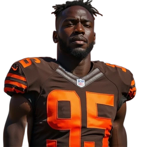 men, nike, brown, cleveland transparent PNG cut-out