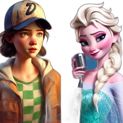 concept art, cartoon, photorealistic, 3d render transparent PNG cut-out