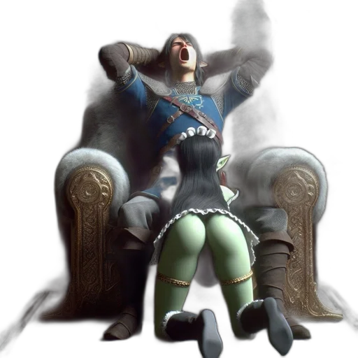 sword, crown, staff, furniture transparent PNG cut-out