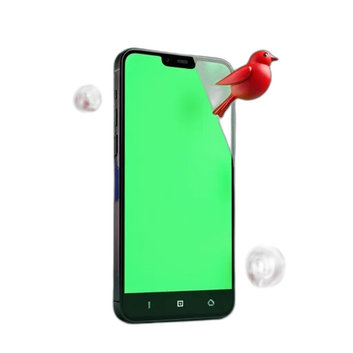 weapon, staff, 3d render, green transparent PNG cut-out
