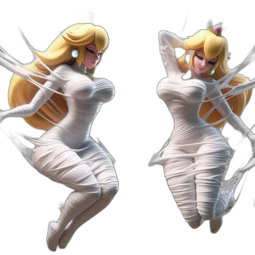 dress, concept art, 3d render, pixel art transparent PNG cut-out
