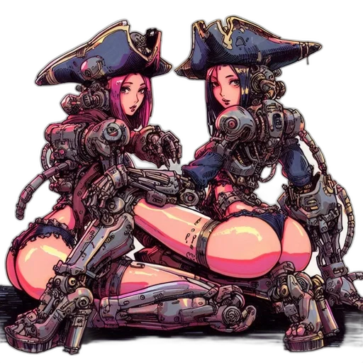 weapon, robot, concept art, fantasy art transparent PNG cut-out
