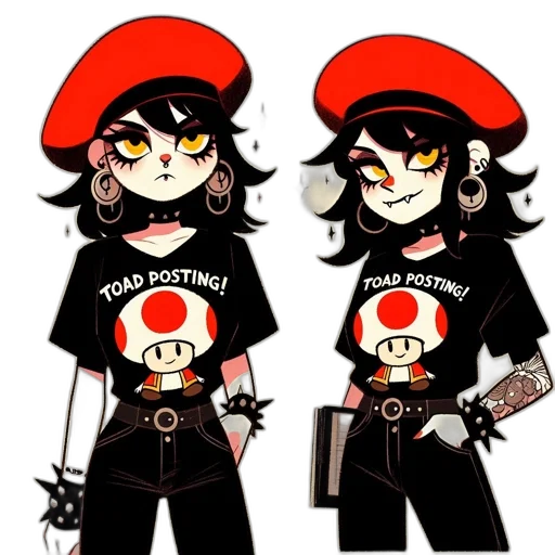 staff, hat, weapon, cartoon transparent PNG cut-out
