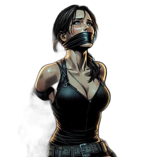 mask, face, comic book art, concept art transparent PNG cut-out