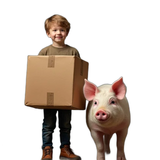 animal, furniture, photorealistic, young transparent PNG cut-out
