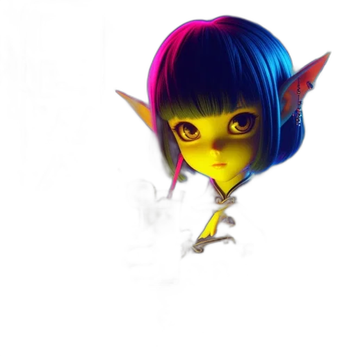 mask, creature, face, staff transparent PNG cut-out
