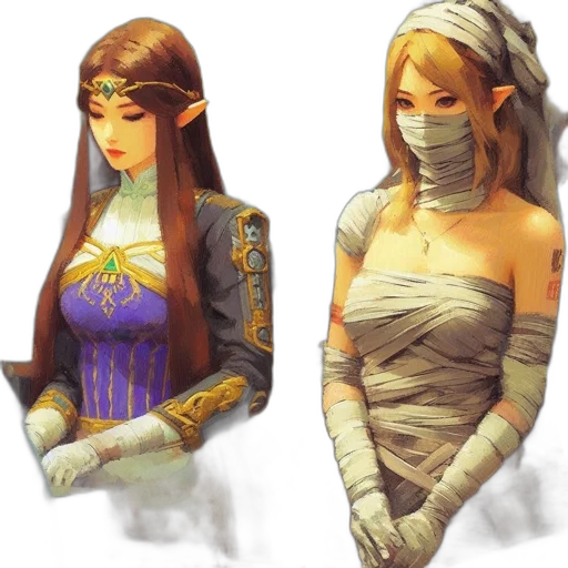 mask, dress, fantasy art, concept art transparent PNG cut-out