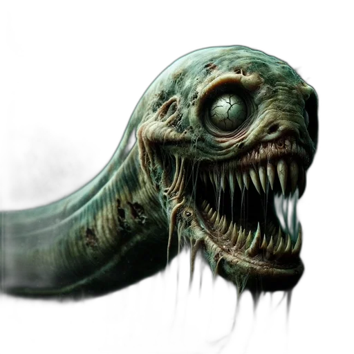 creature, mask, face, staff transparent PNG cut-out