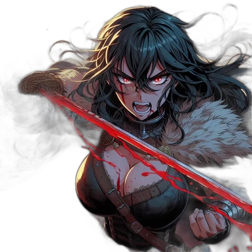 sword, weapon, comic book art, concept art transparent PNG cut-out