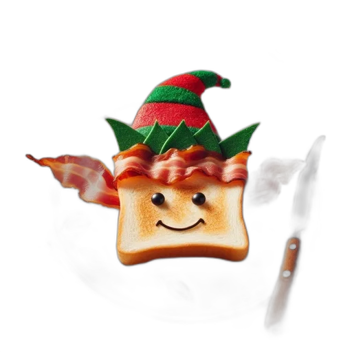 dragon, food, hat, staff transparent PNG cut-out