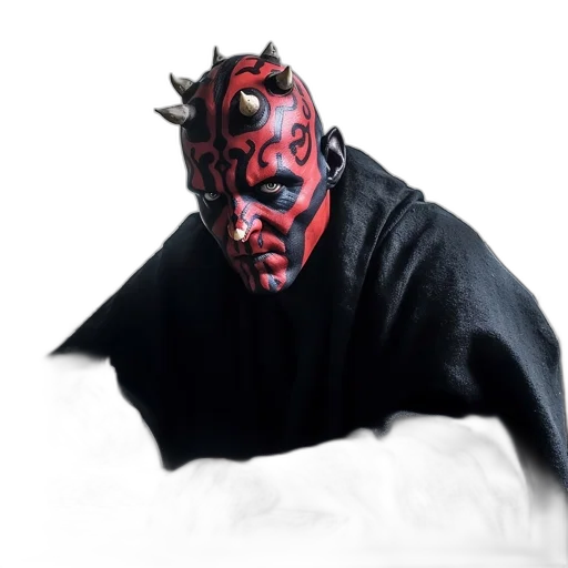 mask, face, creature, staff transparent PNG cut-out