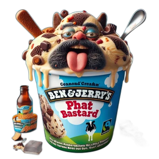food, amusing, illustration, portrays transparent PNG cut-out