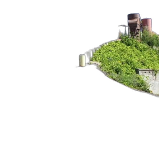 building, bottle, robot, tree transparent PNG cut-out