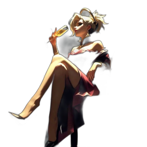 staff, dress, weapon, concept art transparent PNG cut-out