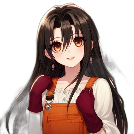 staff, face, hair, weapon transparent PNG cut-out