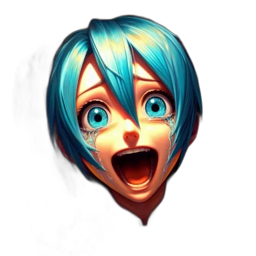 face, mask, staff, creature transparent PNG cut-out