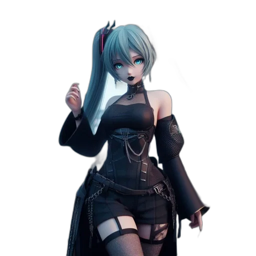dress, staff, robot, weapon transparent PNG cut-out
