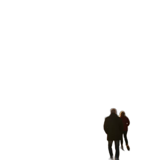 jacket, umbrella, robot, creature transparent PNG cut-out