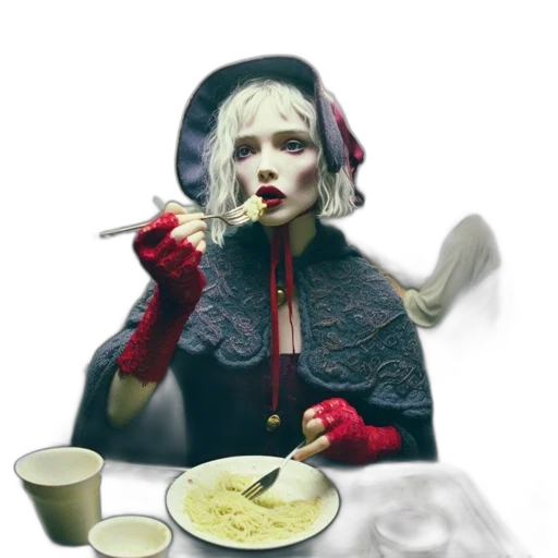 food, mask, face, concept art transparent PNG cut-out