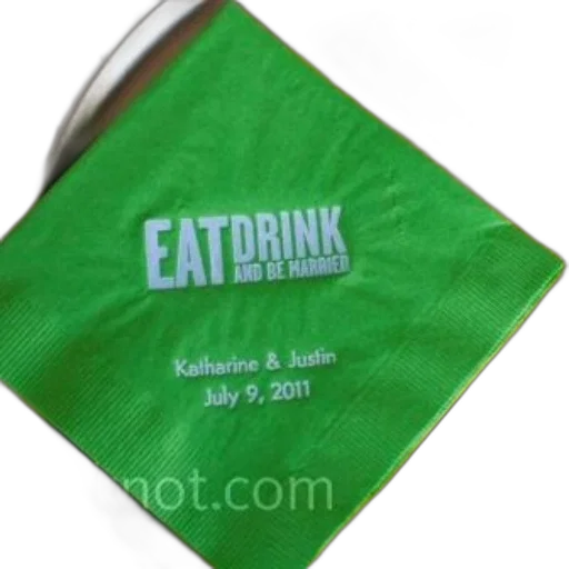 green, napkins, eat, drink transparent PNG cut-out