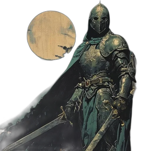 sword, mask, concept art, fantasy art transparent PNG cut-out