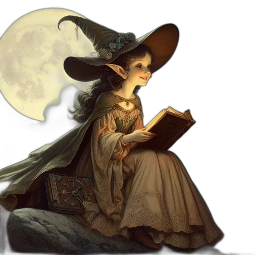 hat, fantasy art, concept art, night transparent PNG cut-out
