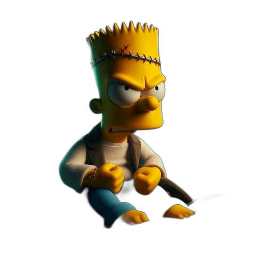 crown, creature, animal, staff transparent PNG cut-out