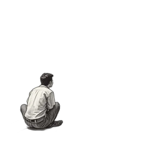 jacket, robot, face, staff transparent PNG cut-out