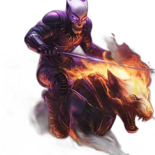 dragon, mask, comic book art, concept art transparent PNG cut-out