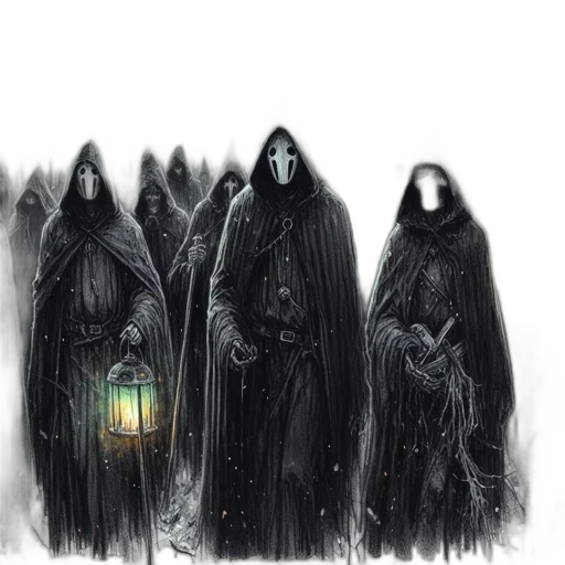 mask, staff, concept art, fantasy art transparent PNG cut-out