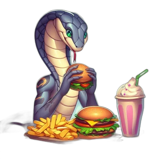 food, dragon, creature, animal transparent PNG cut-out
