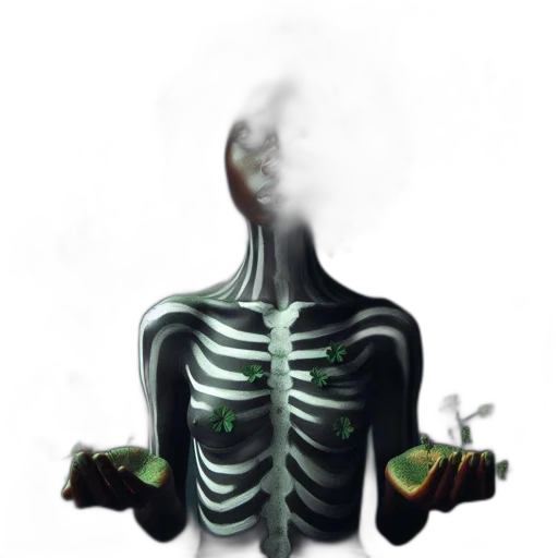 robot, mask, jacket, creature transparent PNG cut-out