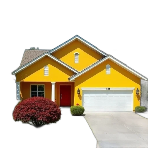 building, 3d render, photorealistic, concept art transparent PNG cut-out